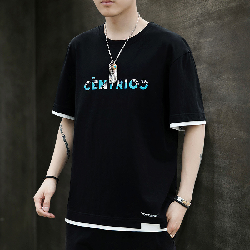 korean style t shirt for men