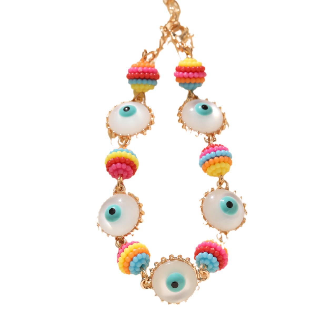 Lucky Red String Evil Eye Protection Bracelet Minimalist Style_voghion.com
