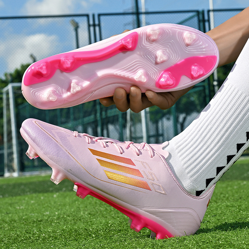 F50 uñas largas rosa