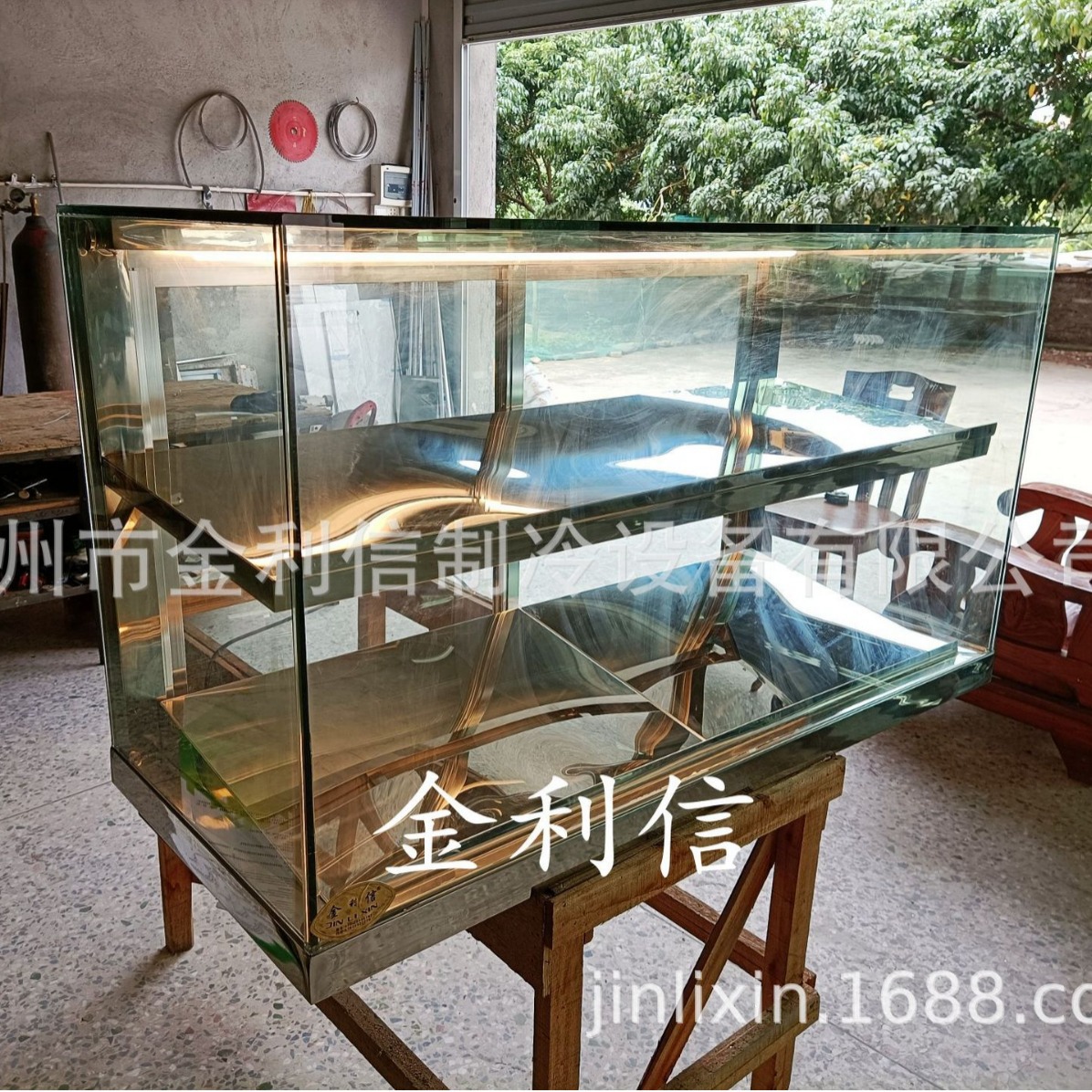 金利信牌直角港式菠萝包板栗酥电热保酥展示柜披萨恒温热酥柜