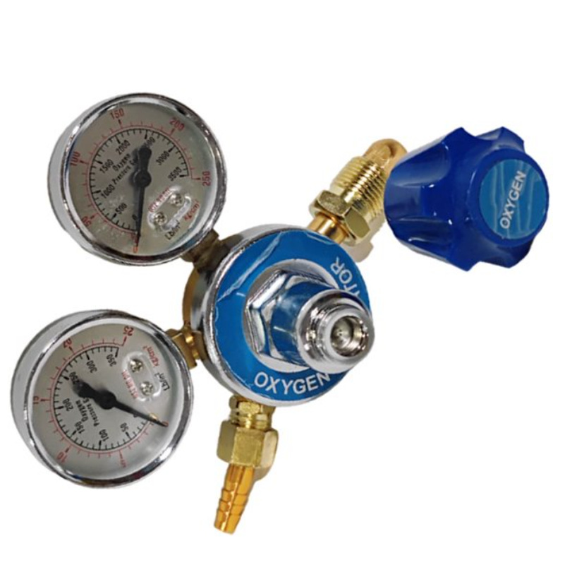 氧气减压器 气瓶减压器 减压阀 氧气表乙炔表丙烷表铜接头外贸款
