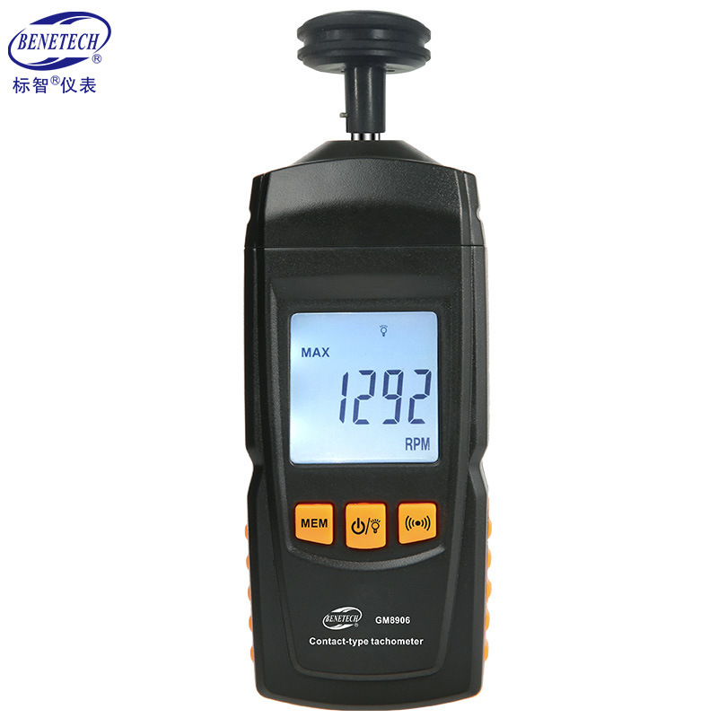 标智  转速标转速计测试仪接触式数字转速表线速仪电机转速测量仪