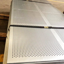 上海铝板冲孔网片穿孔镀锌圆孔折边铝合金烤漆展示架不锈钢冲孔网