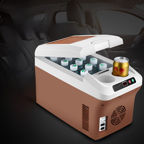 Sometherm 15L Car Refrigerator Mini Refrigerator 12V 24V Large Truck Car Mini Refrigerator Household Refrigeration