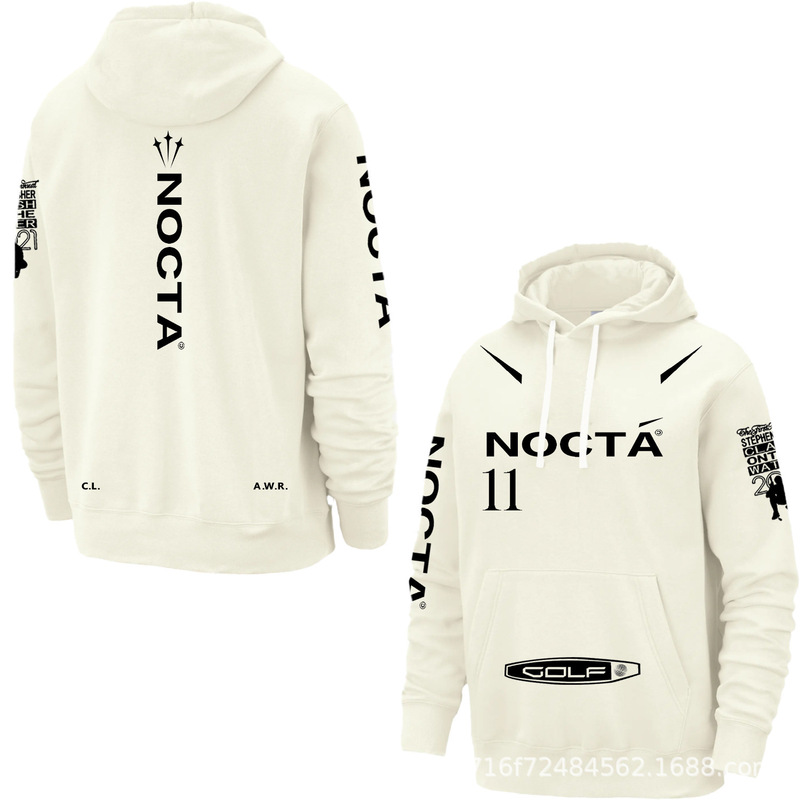 Nocta European and American Cross-Border Sweatshirt 3D Digital Printing Men's Fashion Trendy Sweatshirt Hoodie Manufacturer Wholesale No