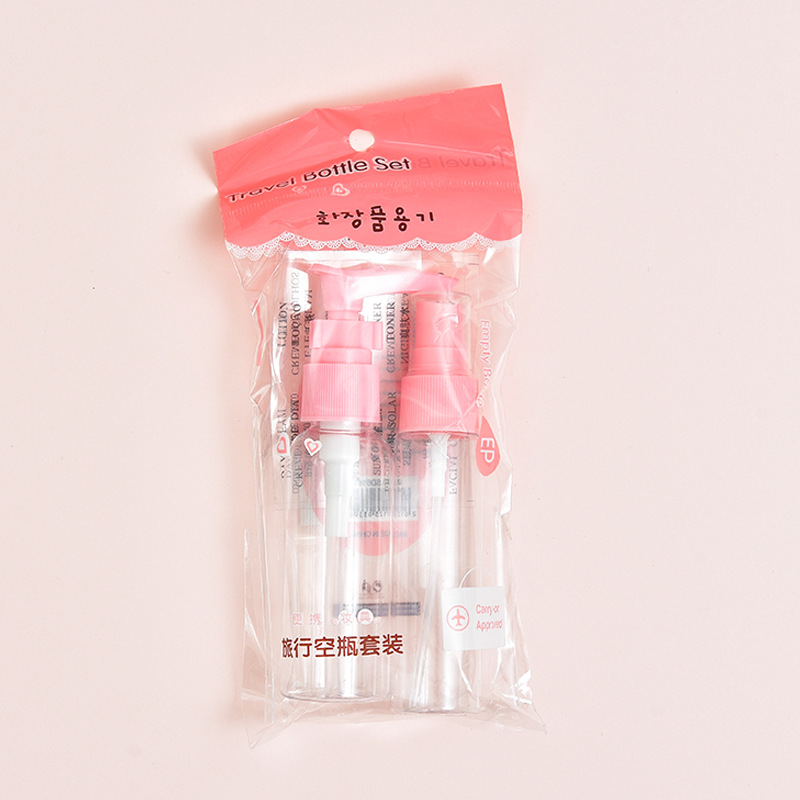 Set de 2 piezas de viaje rosa