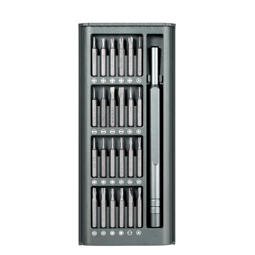 WEEKS mobile phone disassembly computer disassembly repair screwdriver tool CRV steel 24-in-1 combination screwdriver set