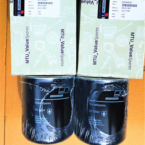奔驰柴油电机保养配件,MTU机油滤芯0031845201,X57518300024