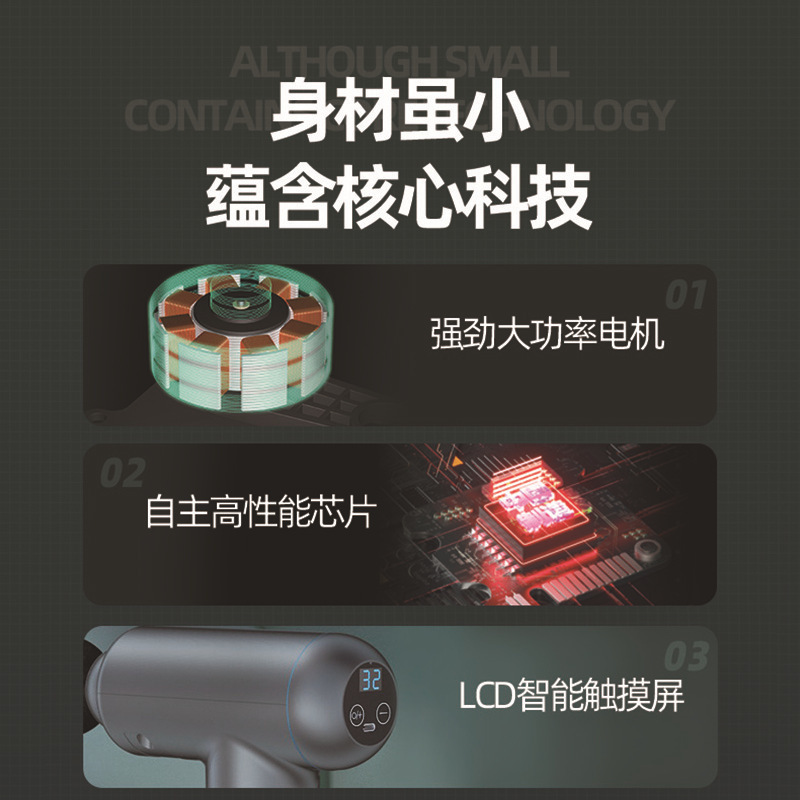 筋膜銃クロスボーダーミニマッサージガン筋肉リラックスマッサージ器電気クロスボーダーアマゾン筋膜奪取工場|undefined