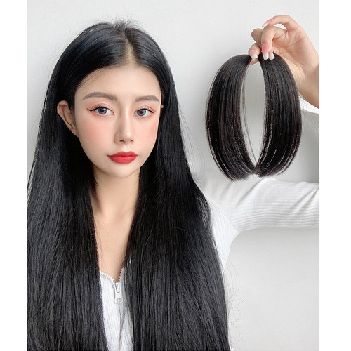 Wig female princess cut bangs natural bangs piece face-shaping Jifa jellyfish two-dimensional fake bangs wholesale