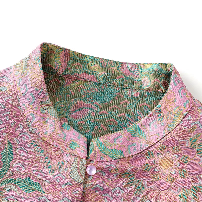 Autumn double-sided jacket, Chinese style