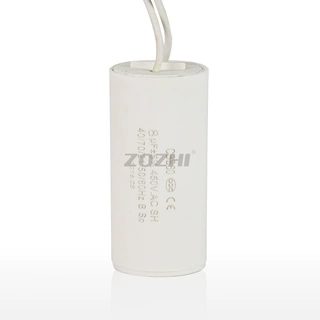CBB60 电容器8uF450V 体积小寿命长耐大电容双引线配件薄膜电容