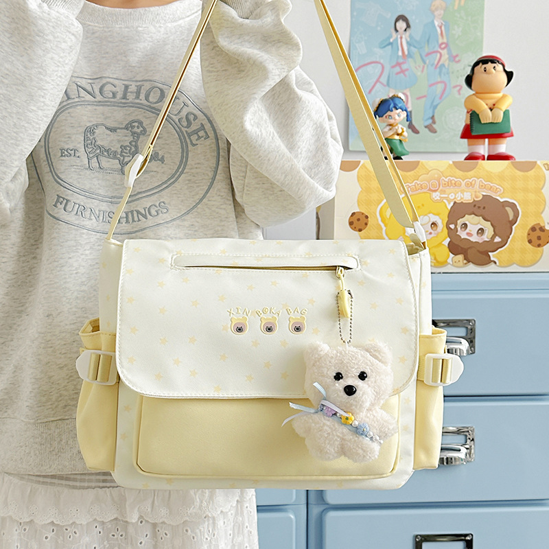 新款ins帆布包韩系慵懒风女高级感轻奢百搭托特单肩包学生休闲包