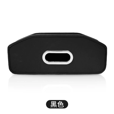 Car Seat Back Storage Box, Universal Tissue Box, Multi-Functional Water Cup Holder, Car Storage Box, New Car Storage Box (Car storage bag/box) - black-foldable-chair-back-storage-box
