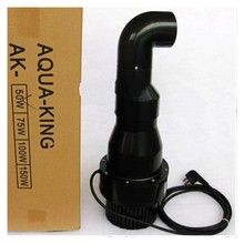 日胜AK锦鲤鱼池75口径大流量循环泵池塘假山水泵烟斗泵50W-150W