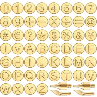 厂家直供56个数字字母头 电烙铁烫画烙画头DIY制作数字符号雕刻头
