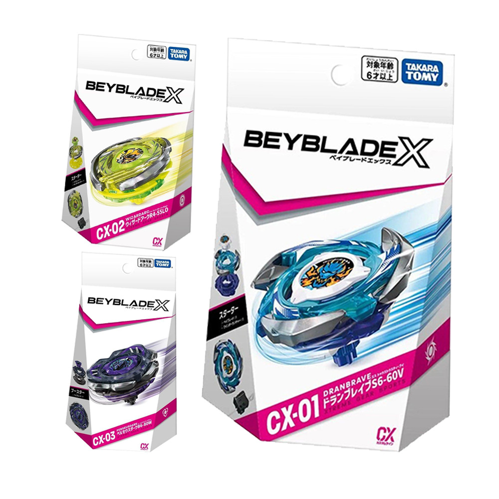 Dumei BXG15 llama negra aleación de Phoenix giroscopio de explosión BEYBLADE X BX00 BX34