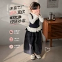 春季女童儿童波点休闲裤