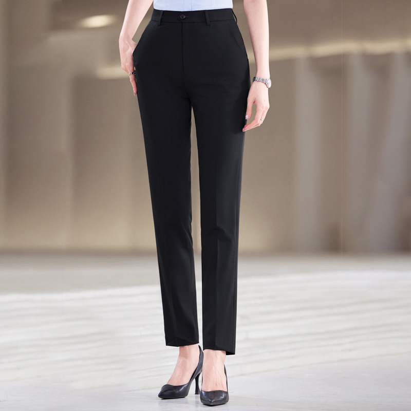 2026 Spring/Summer New Unisex Professional Straight-Leg Stretch Slim Fit Business Work Casual Trousers 2026 Spring/Summer New Unisex Professional Straight-Leg Stretch Slim Fit Business Work Casual Trousers
