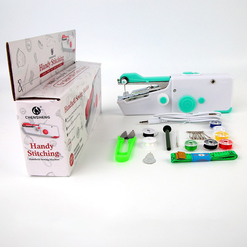 휴대용 전기 재봉틀 블루