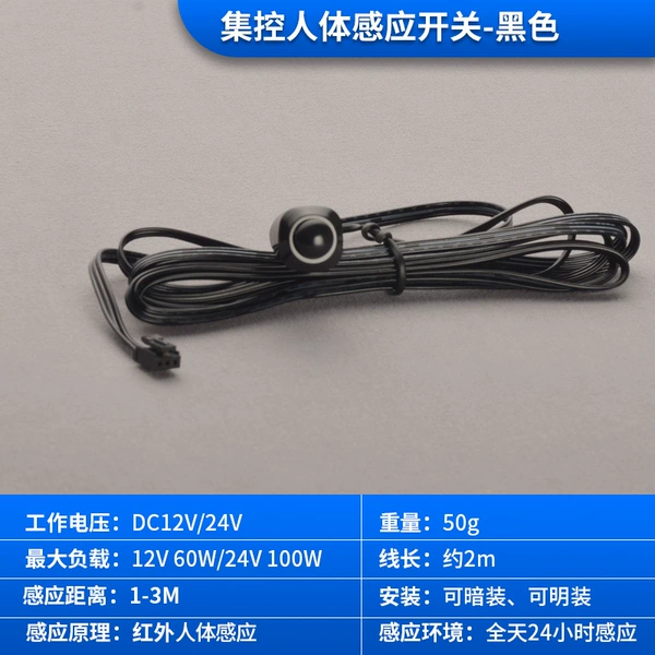 Black physiological induction switch key
