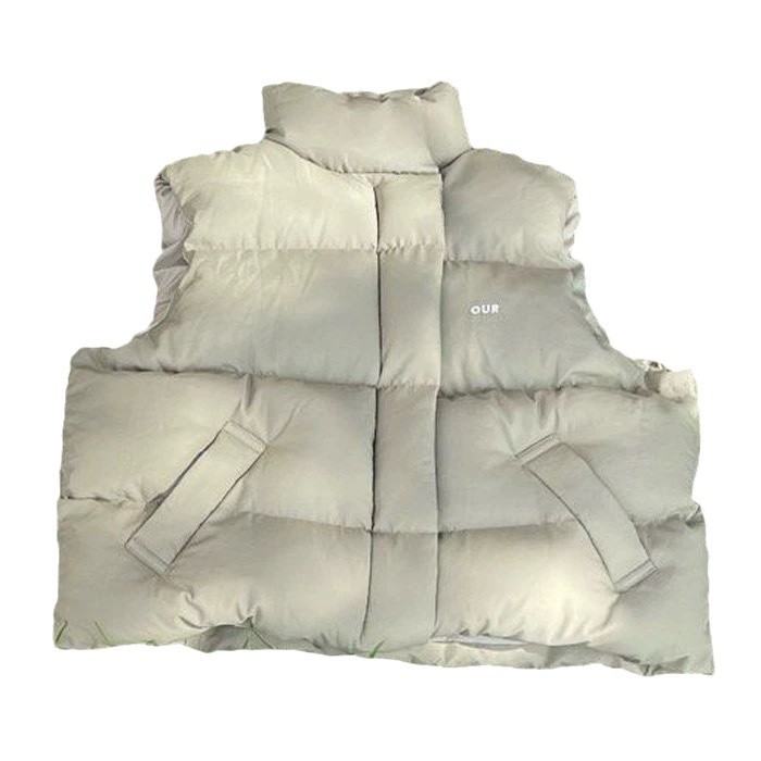 Chaleco de algodón para niños Otoño e Invierno estilo coreano ropa para niños bebé Chaleco de algodón de color puro Chaleco de bebé chaqueta Chaleco de niño ropa de invierno