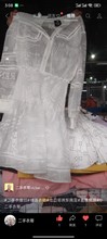 二手衣服旧出口非洲东南亚直播货源棉连衣裙时尚连衣裙收腰气质