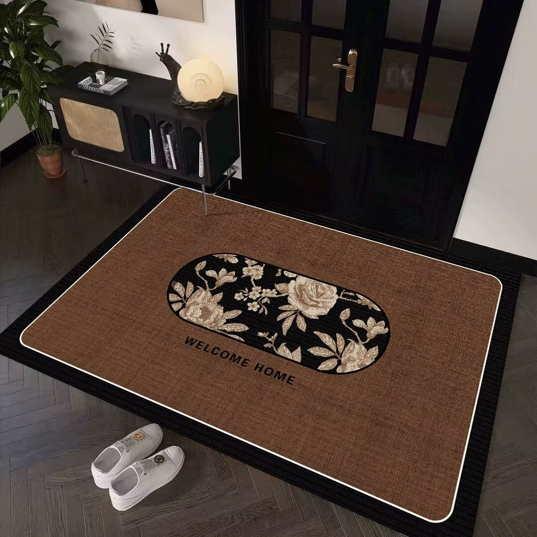 Американский цветок легкий экстравагантный диатомовый грязевой коврик для домашнего использования