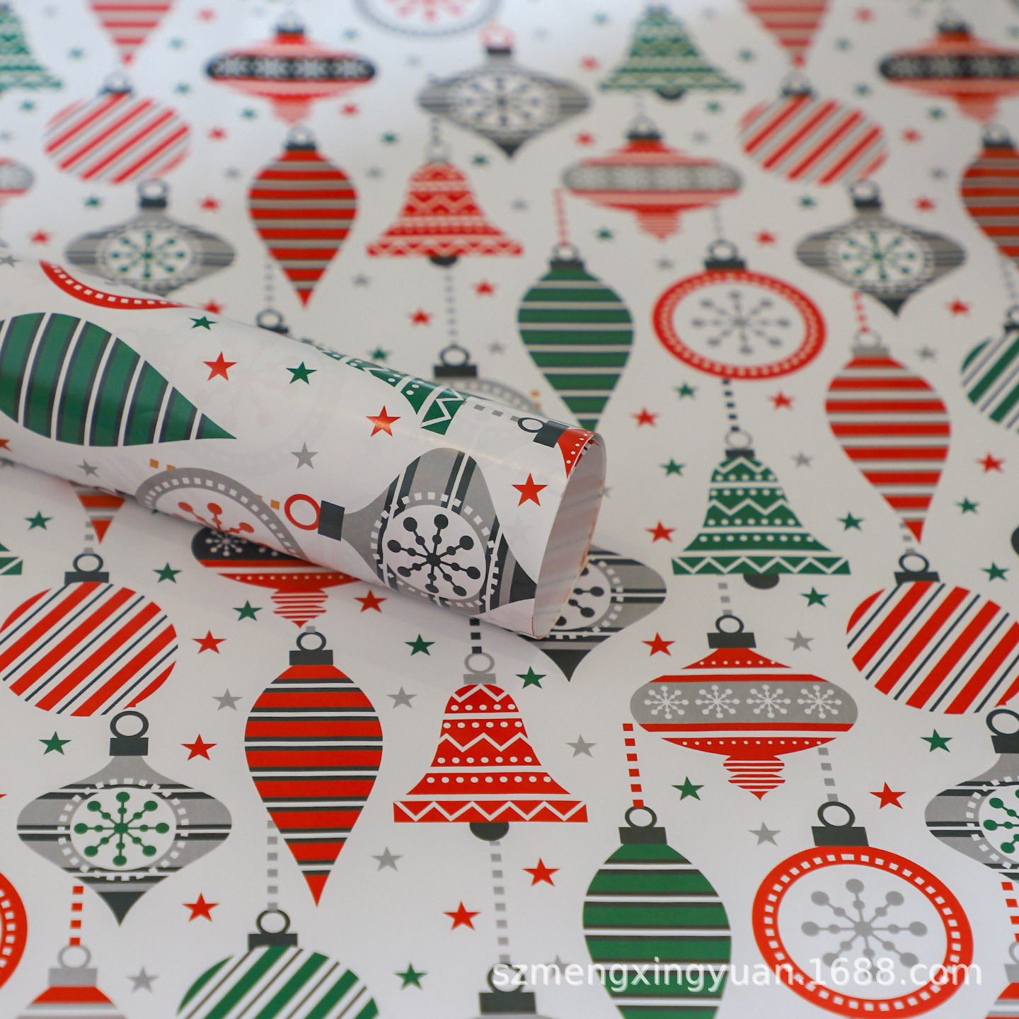 Papel para Envolver Regalos de Navidad de 80g de Papel Impreso, Decorativo para Decoración Navideña y Manualidades DIY