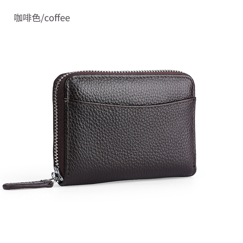 アマゾン日本 RFID 盗難防止ブラシオルガンカードバッグ大容量カードスロット本物のピックアップバッグコインコインバッグ卸売