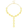 Baroque Y Necklace - Gold