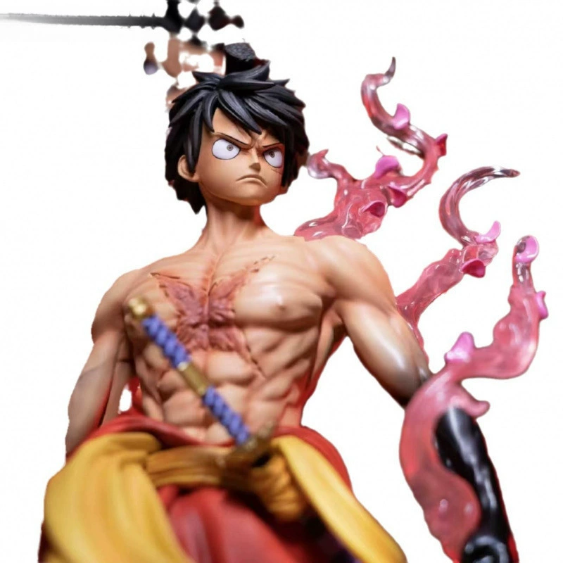 Ручная работа One Piece крупный несъёмный Mingwang Liuying Guidao воздушное горение модель украшение