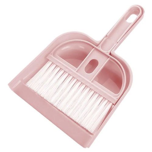 Mini small broom and dustpan set pet keyboard desktop cleaning broom student children's housework toys
