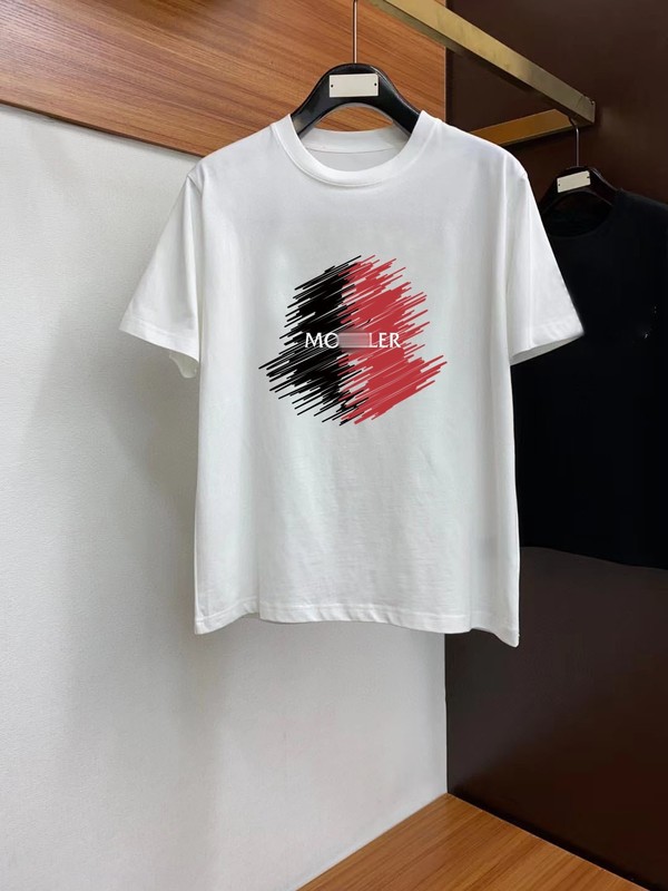 M Mengjia 2025 新しいルーズトップイントレンディなアメリカンレタープリントスポーツ半袖メンズカジュアル Tシャツ女性用|undefined