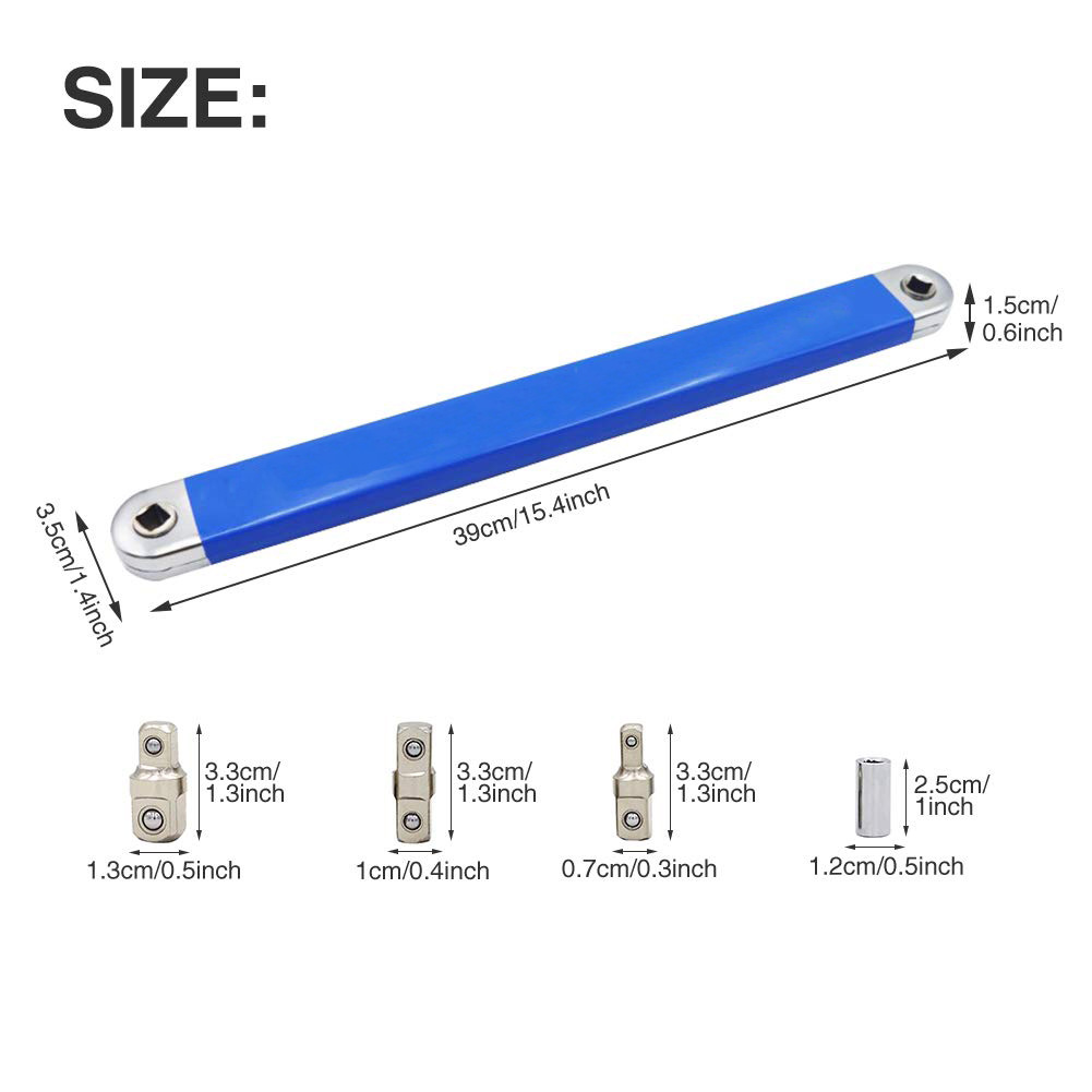 多功能延长扳手 棘轮延长扳手 两用扳手 offset Extension wrench