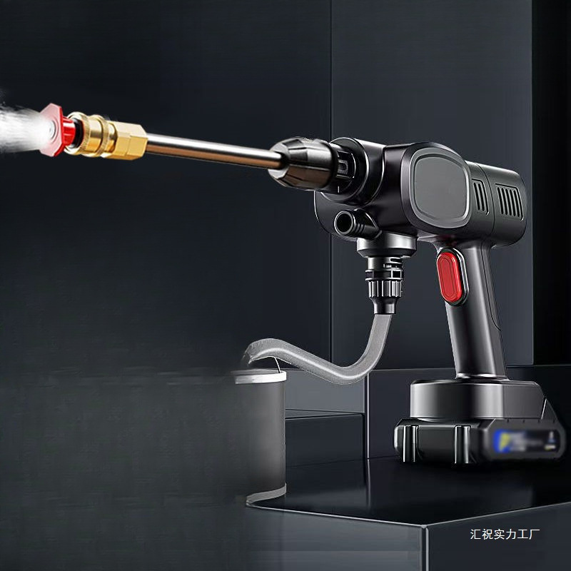 Wireless Electric Cleaning Machine Sprayer for Car Washing, Watering, and Spraying Pesticides, High-Power All-In-One Universal High-Pressure Water Gun Car Washing Machine Wireless Electric Cleaning Machine Sprayer for Car Washing, Watering, and Spraying Pesticides, High-Power All-In-One Universal High-Pressure Water Gun Car Washing Machine