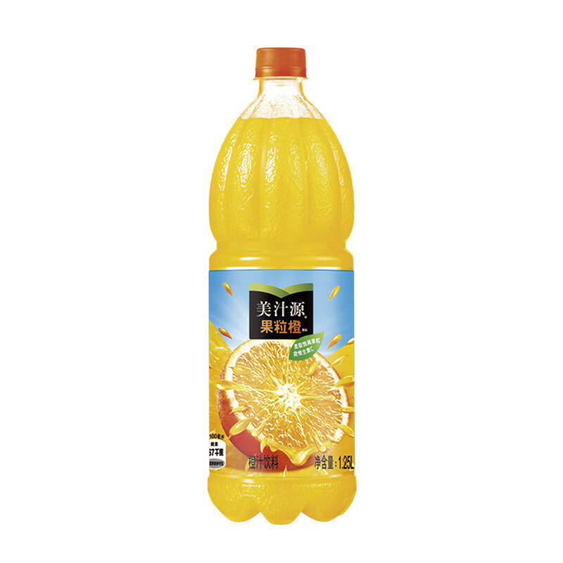 美汁源果粒橙.*瓶整箱家庭装橙汁办酒家宴大瓶饮料宴席年货|undefined