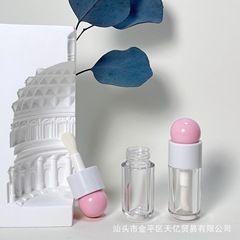新品4ml透明リップスティックリップスティックリップスティック釉薬空ボトル大毛頭新チューブリップスティックDIYチューブカラー包装材現物