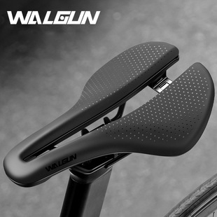 WALGUN Bicycle Cushion Racing Breathable Road Bike Saddle Comfortable Mountain Bike Hollow Seat Cushion Bike Riding