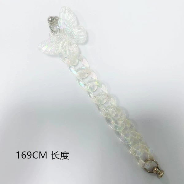 AB section buckle+butterfly chain