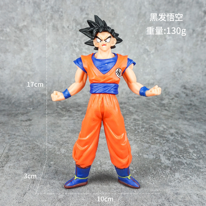 ドラゴンボール家族ポートレート悟空カカロットフィギュアサイヤ人ベジータスーパーブルー人形周辺誕生日ギフト|undefined