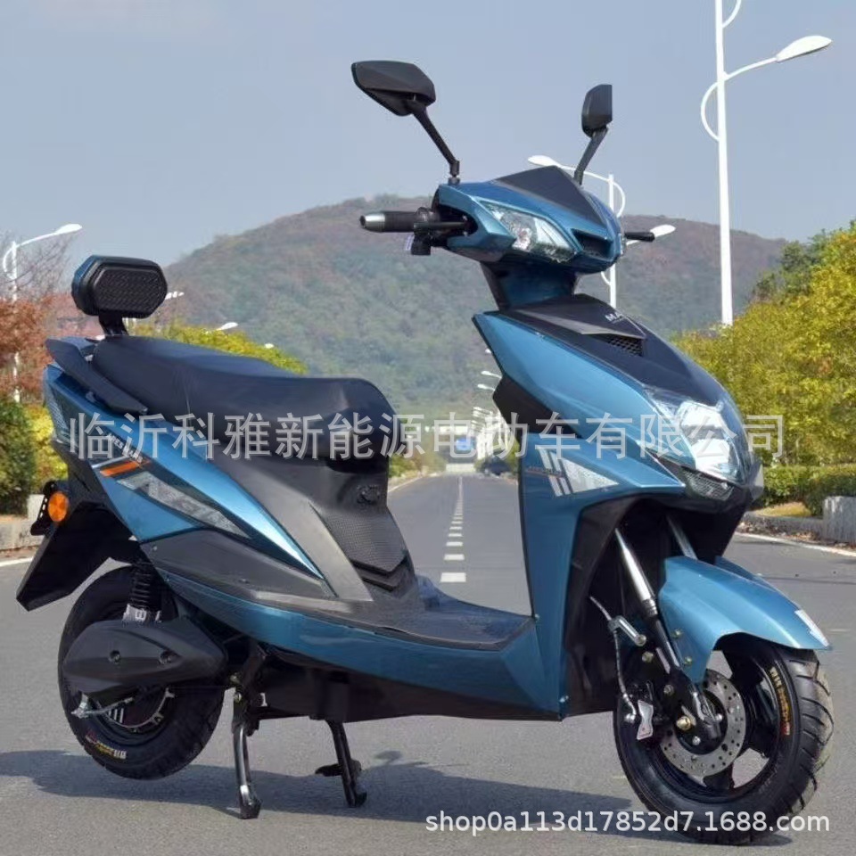 Transfronterizo Shangling motocicleta eléctrica coche de batería pedal larga distancia Wang coche eléctrico adulto para llevar coche estudiantil image 3