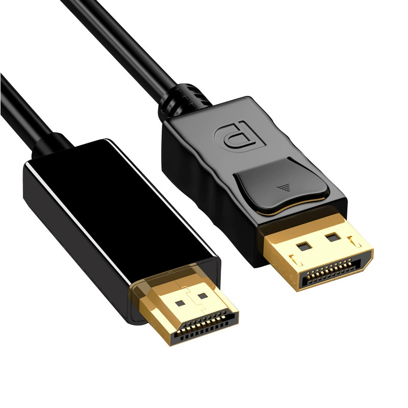 Кабель DP к HDMI, мужской, 1,8 м, 4K30, HD адаптер, кабель соединения компьютера с монитором, DP к HDMI, кабель конвертации