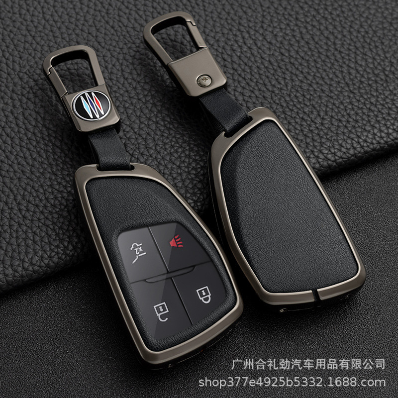 Suitable for Chevrolet Tahoe Key Cover Suburban Remote Control Metal All-Inclusive Buckle