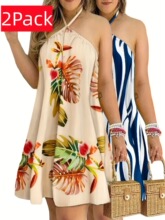 E 12277 Off Shoulder Tie Dress ¶���B��ȹ �羳���R�d�W��