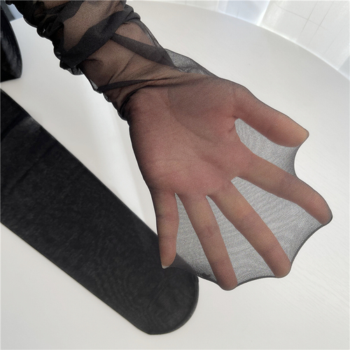 New black silk 0D ultra-thin fully transparent invisible stockings summer thin bare leg artifact pure desire feminine pantyhose