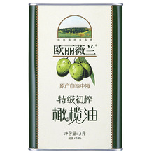 欧丽薇兰初榨橄榄油3L 食用油