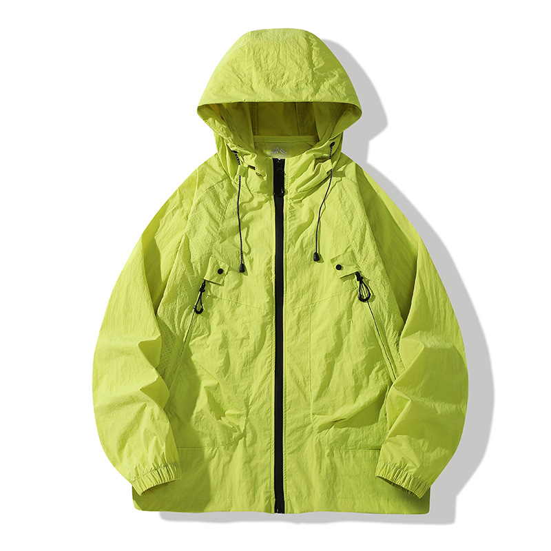 Verano suelto ciclismo pesca ropa de protección solar chaqueta protección UV seda de hielo ropa de protección solar para hombres personalización especial para exteriores