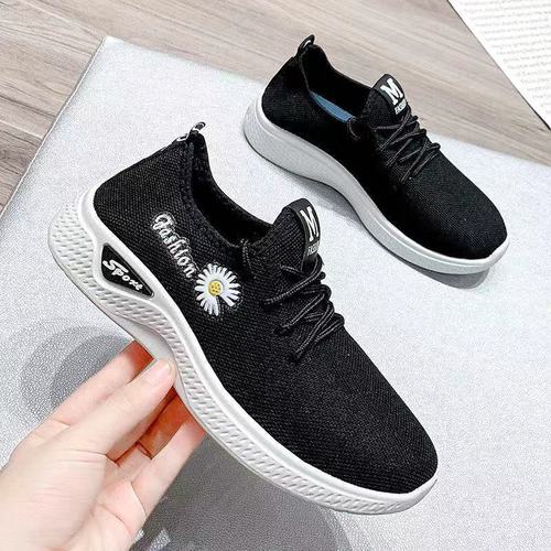 Jianbu Xiaobai Women's Shoes Old Beijing Canvas Single Shoes Women's  Spring New Casual Sports Shoes Stall Supply