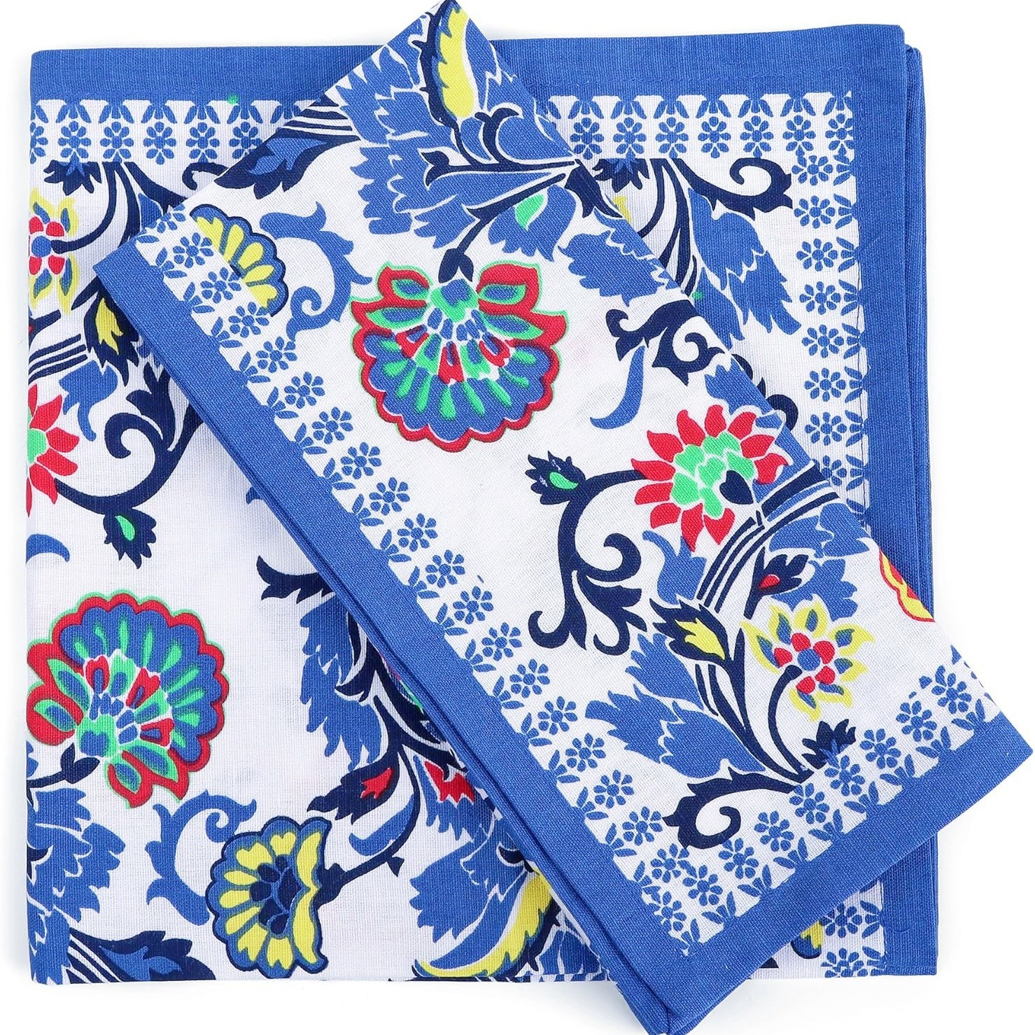 Transfronterizo servillas amazónicas algodón impresión digital fiestas de bodas decoración nacional almohadilla de mesa floral